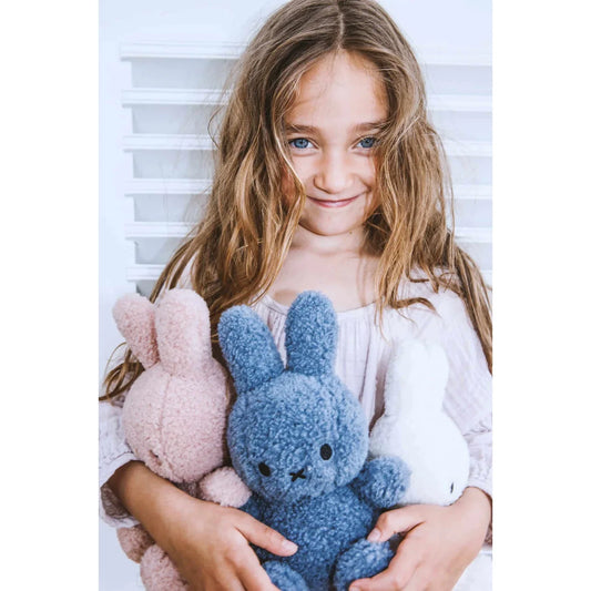 Miffy & Friends - Miffy Sitting Teddy Blue (23cm)